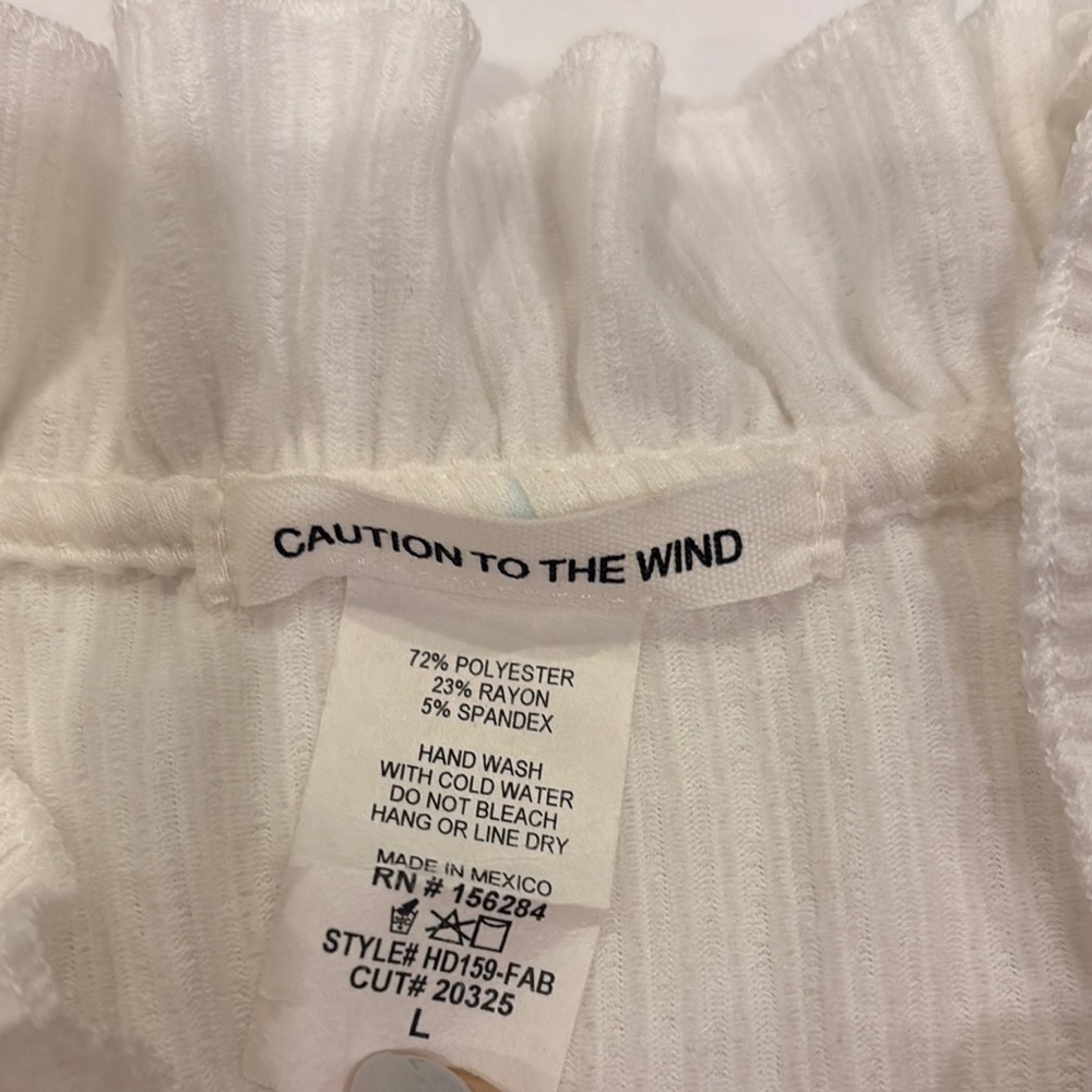 Women Caution to the Wind Cream Dress - Picture 3 of 4